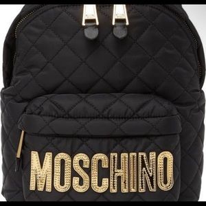Moschino
Logo Quilted Nylon Backpack